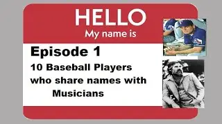 Same Name In The Game Ep 1 10 Baseball/Musician Same Names