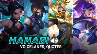 Hanabi Old Voicelanes - New and all Skin | MLBB