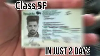 Class 5 license in just 2 Days
