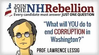 Lawrence Lessig talks about the New Hampshire Rebellion (Animated)
