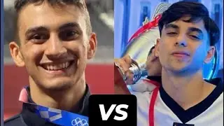 Abolfazal zandi🔵🇮🇷VS Dell Aquila v.🔴🇮🇪 -58kg Wuxi world taekwondo championship #sports #taekwondo 