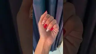 No tool flower nail art at home🌸💗 #floraldesign #nailartdesigns #aestheticnailart #cutenails