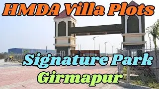 signaturepark villa plots girmapur hmda layout ready for construction 