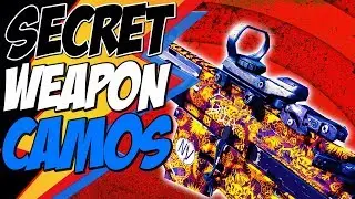 Blackout HOW TO UNLOCK SECRET WEAPON CAMO SKINS TUTORIAL HIDDEN CAMOS