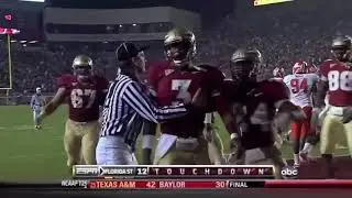 Seminole Moment: EJ Manuel&rsquo;s 8-Yard TD Run vs. Clemson (2010)