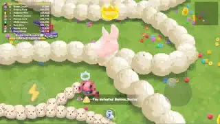 Snake.io Sweet Crossing Best Gameplay Rank #1 Top 21M+