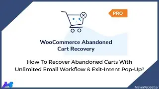 How To Capture Lost Customers With WooCommerce Abandoned Cart Recovery || Video On Premium Features