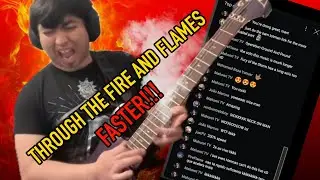 I Play Through the Fire and Flames but is FASTER!!!