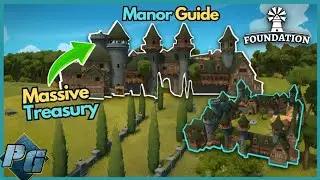 Manor House Guide & Blueprint | Foundation complete