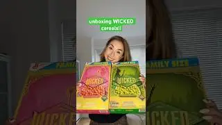 Распаковка хлопьев WICKED!!💚🩷 #шорты #wicked #wickedmusical #cereal