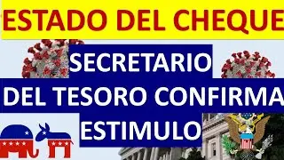 Cheque de Estimulo : El Tesoro Confirma Estimulo | Desempleo | Ayuda Renta (2020)