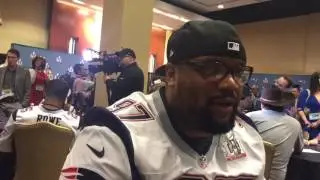 Alan Branch on how the Patriots defense has grown (Super Bowl 2017)