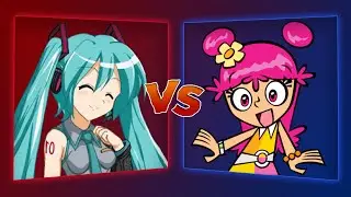 MUGEN Battle - Hatsune Miku vs Ami Onuki
