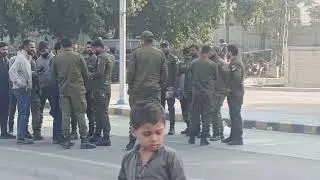 Blind Protest At Mall Road Lahore 
