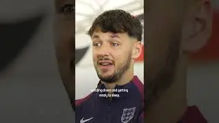 John Stones and James Trafford on bedtime routines 🛏️