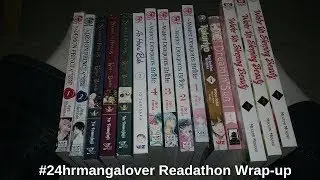 Manga Love Readathon Wrap up #24hrmangalove