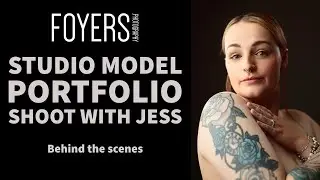 Behind the Scenes: Studio Model Portfolio Shoot with Jess | Foyers Photography Suffolk