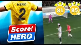 Score! Hero 2 - Level 81 - 85 + Training - Complete 3 Stars Walktrough