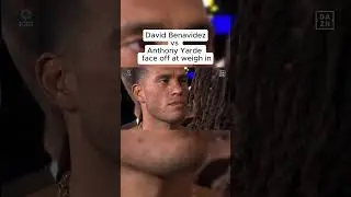 David Benavidez vs Anthony Yarde  face off at weigh in #fyp #boxing #boxeo #mexico #davidbenavidez