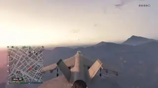 Flying jets backwards