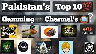 Top 10  Pakistan's  Gamming  Youtube channel's ( Gammers  ) 2021.... Pakistani Gaming Community 2021