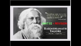 Rabindranath Tagore Part02 Plus Revision for Master Cadre UGC NET KVS PGT by Rajwant English Academy