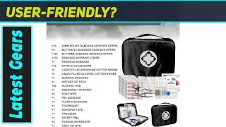 300-Piece First Aid Kit: Your Amazing Travel & Survival Companion!