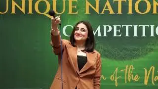 Nimra Mehra Performance In Unique College Lahore, Unique National Song Competition 2024.