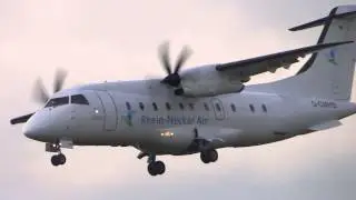 D-CMHB Rhein Neckar Air Dornier 328 Landing at Hamburg Airport