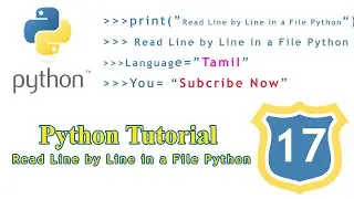 PYTHON TUTORIAL-17 | Read File Content Line by Line Using For Loop in Python | M42 TECH