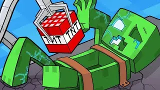 GIANT CREEPER MUTANT ORIGIN STORY! - Minecraft Animation