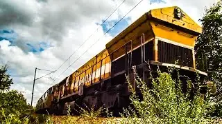 Special Rare Catch - Back to Back Yellow EMD's...