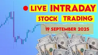 📊LIVE Intraday Stock Trading NSE India || 19 SEPTEMBER 2025.