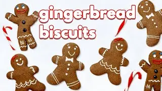 The Ultimate Gingerbread Biscuits I The Magic Whisk