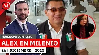 No hay censura por la detención de Rafael León: Nahle | Alejandro Domínguez, 26 de diciembre de 2025