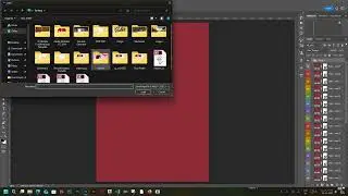 Sort Layers by Slot Color Photoshop Script