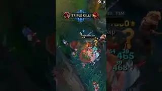 Insane Katarina Combo 1v5 Outplay #shorts
