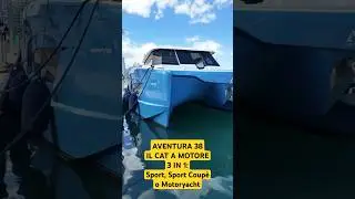 Aventura 38, il nuovo Catamarano a motore 