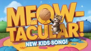 Happy Cat Nursery Rhymes | Cute Kitten Singing Meow Meow Song for Kids with Fun Dance Music