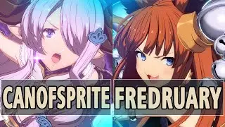 GBVSR:🔥CanOfSprite (Narmaya) Vs fredruary (Yuel)🔥| High Level Gameplay.