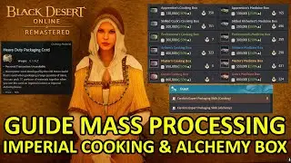 Mass Processing Imperial Cooking & Alchemy Box Using 