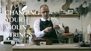 How to Change a Violin String | Violin Shop Tampa | Violin Repairs