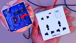 Super Click Socket Connection Bangla। 8 pin socket connection bangla। রাইস কুকারের বোর্ড লাগানো