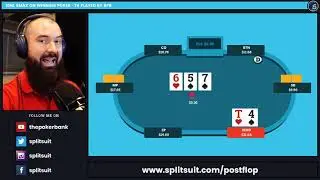 How To Play WEAK STRAIGHT DRAWS | SplitSuit Poker