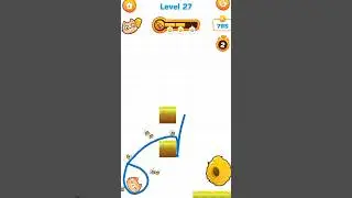 🍯🐝 Save the cat game -  Mobile game | Level 27 | All Levels ✨🔥 #shorts