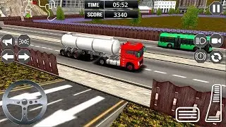 Oil Tanker Truck Driver 3D #1 - Truck Game Android iOS Gameplay