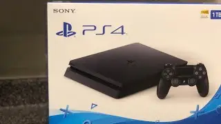 PS4 Slim  Unboxing