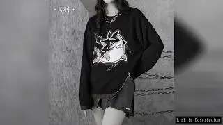 [Genuine] Wriothesley Theme Impression Casual Knitwear miHoYo Game Cosplay Fashion Couple Knit Shirt