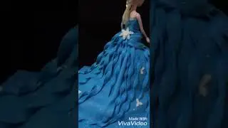 Elsa fondant cake