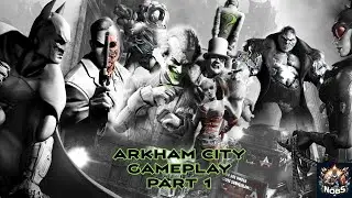 Arkham City Gameplay Part 1 #batman #joker #arkhamcity #2face  #catwoman #hugostrange #penguin #epic